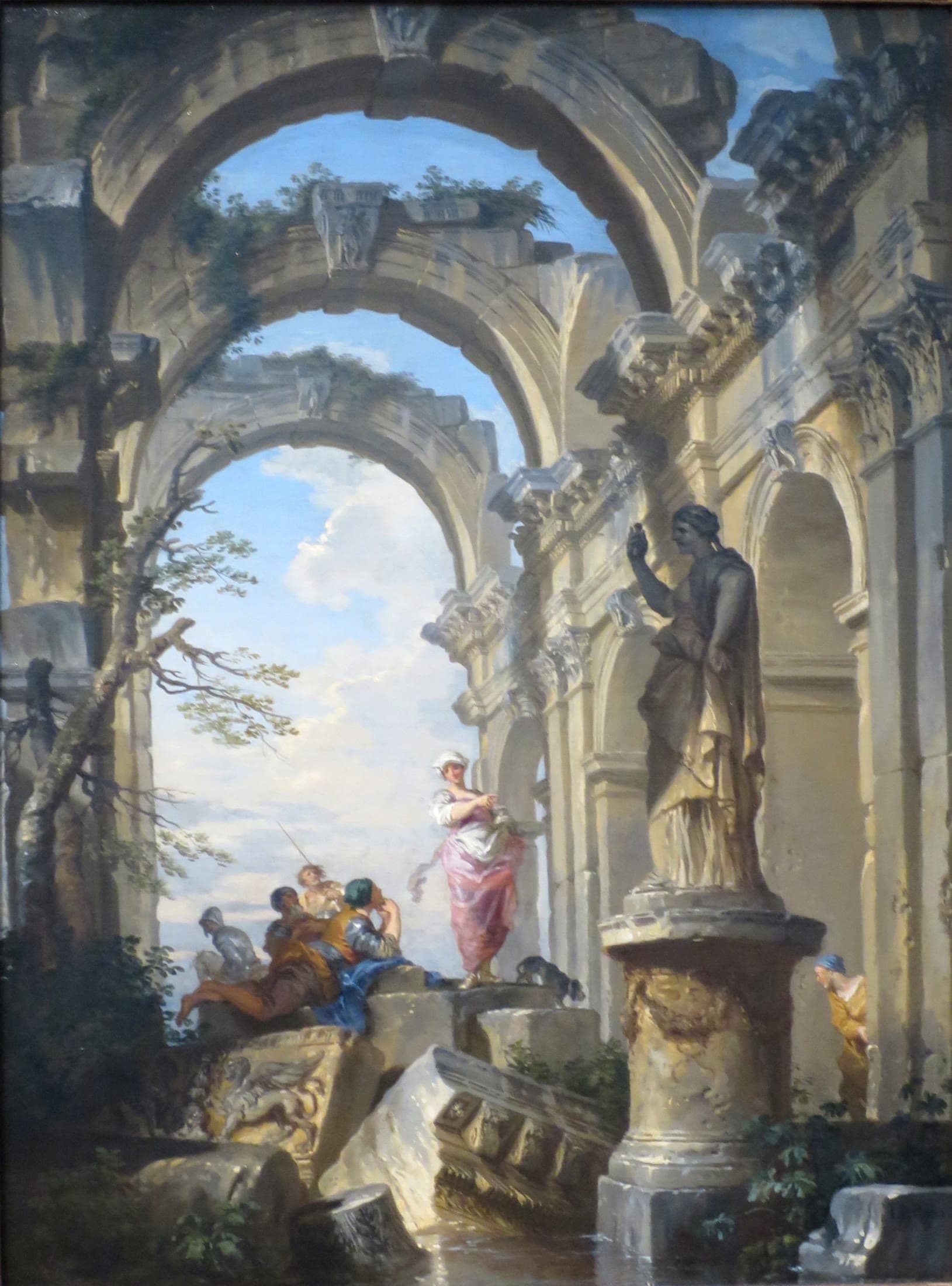 Ruins with the Cumaean Sibyl