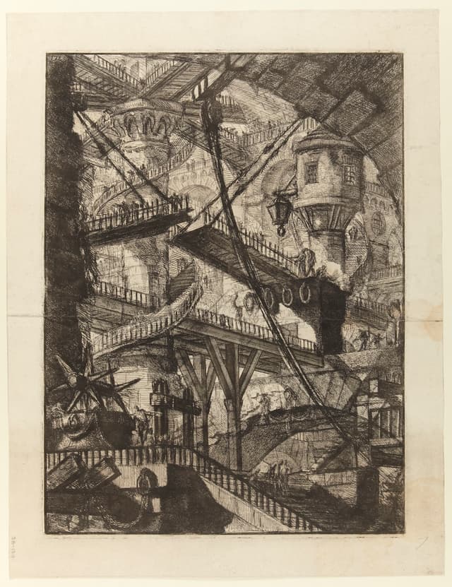 The Drawbridge, Giovanni Battista Piranesi
