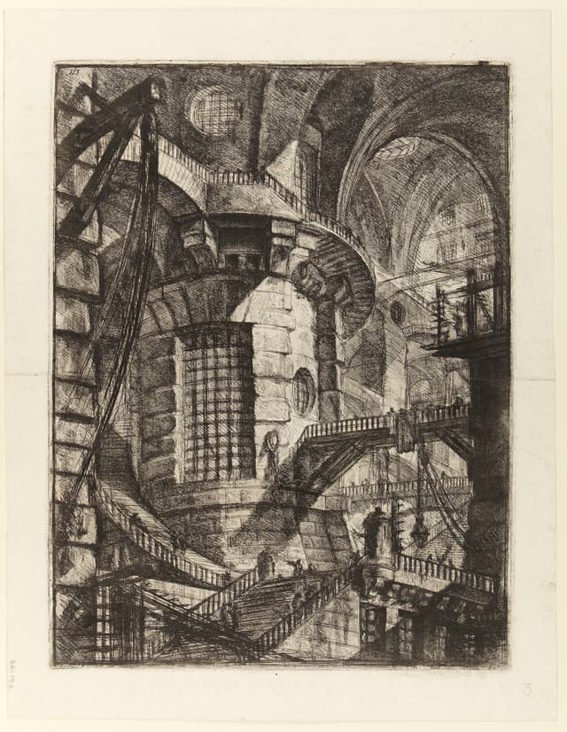 The Round Tower, Giovanni Battista Piranesi