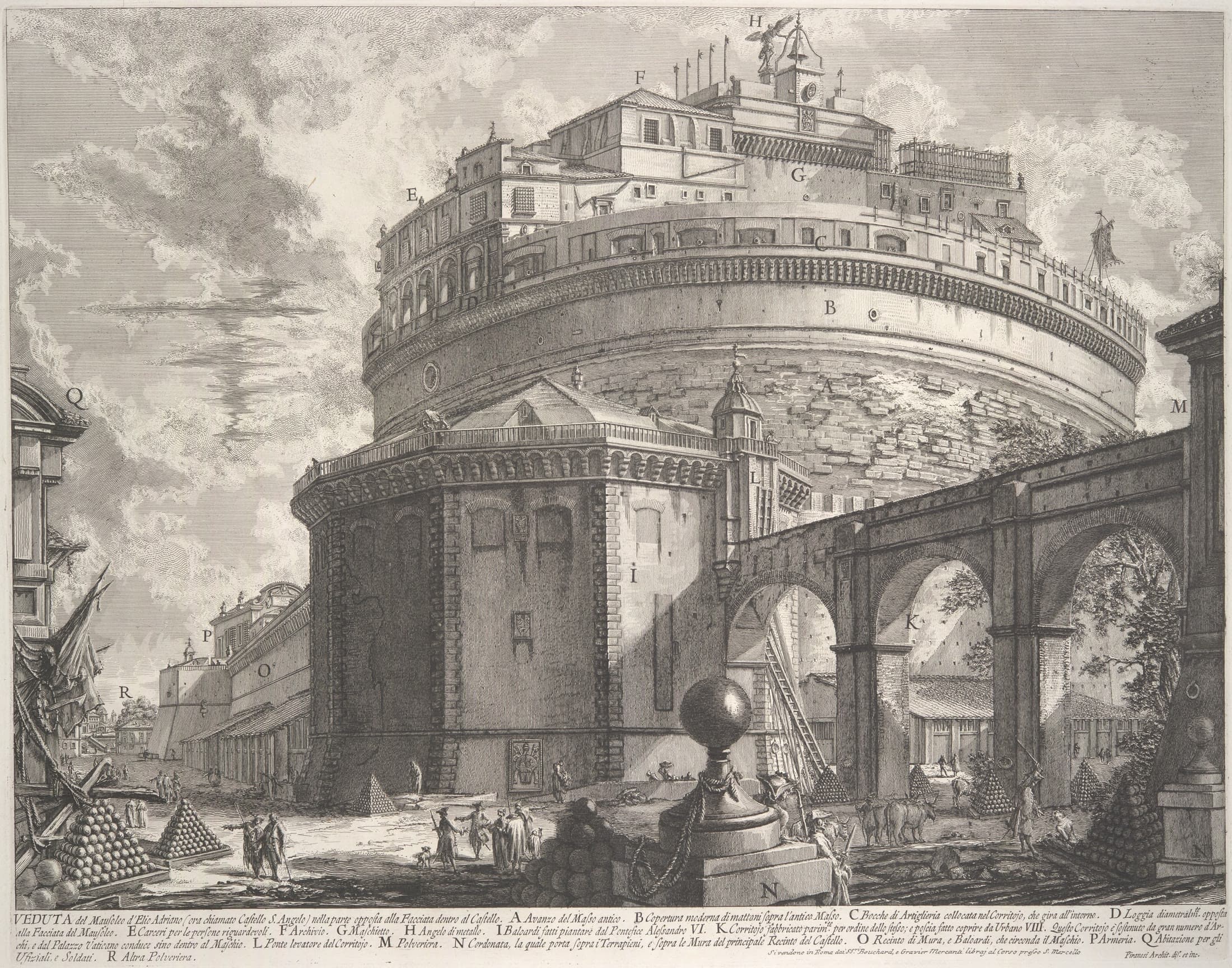 The Mausoleum of Hadrian
