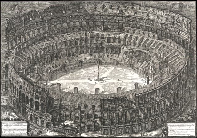 The Colosseum, Giovanni Battista Piranesi