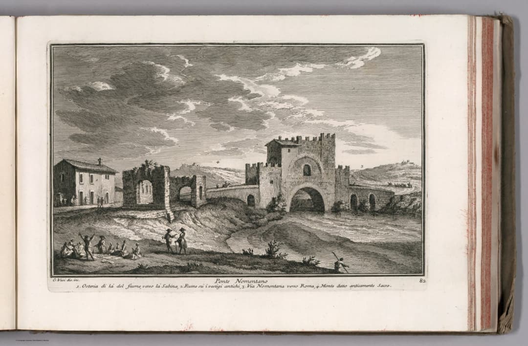 Ponte Nomentano, Giuseppe Vasi