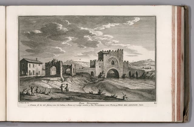 Ponte Nomentano, Giuseppe Vasi