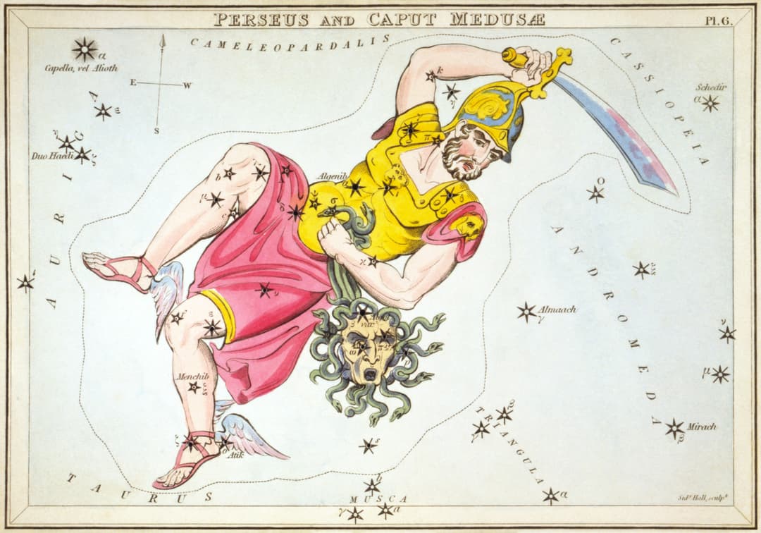 Perseus and Caput Medusae, Sidney Hall