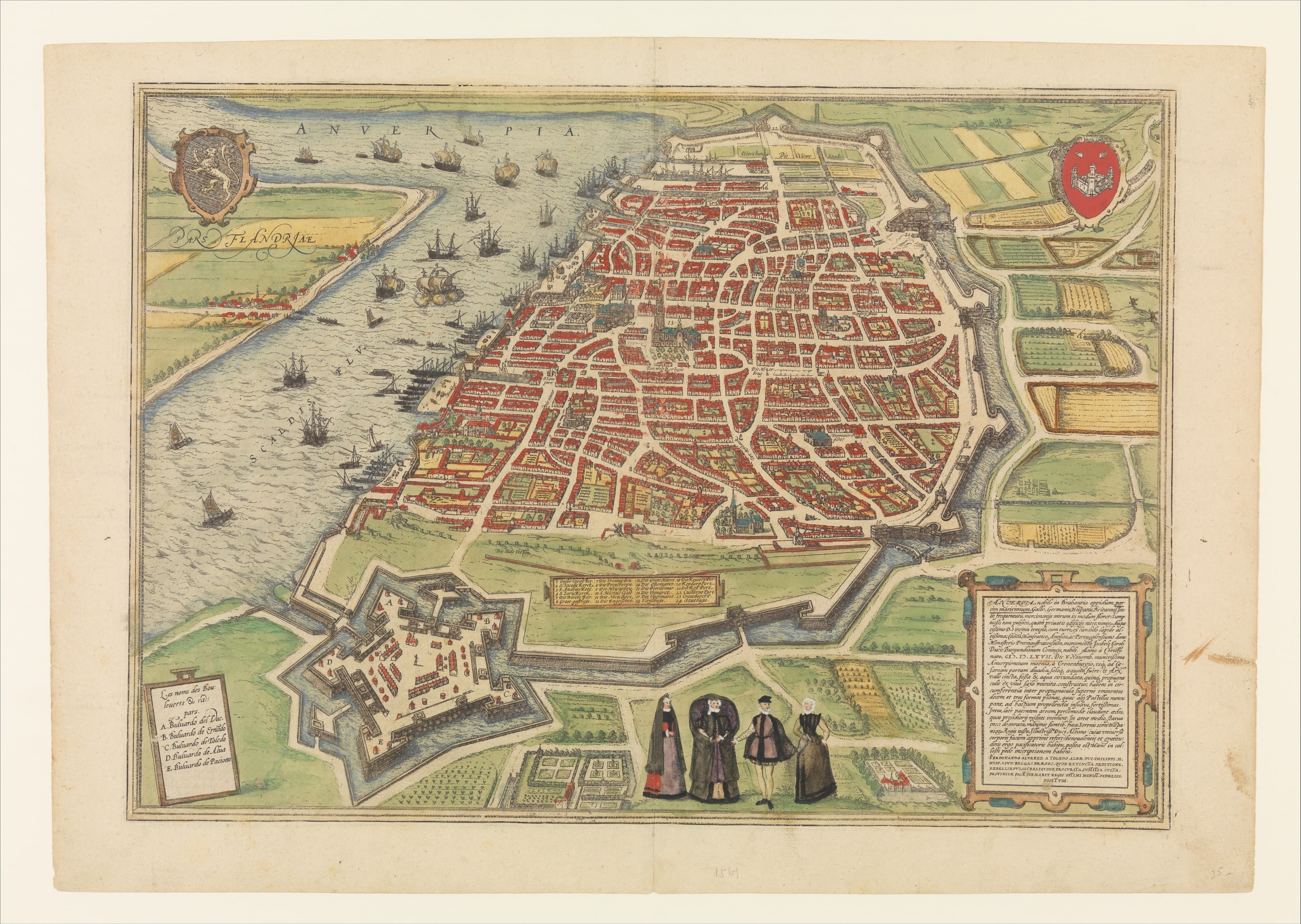 View of Antwerp