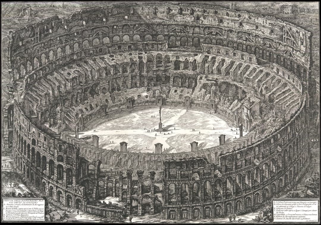 The Colosseum, Giovanni Battista Piranesi