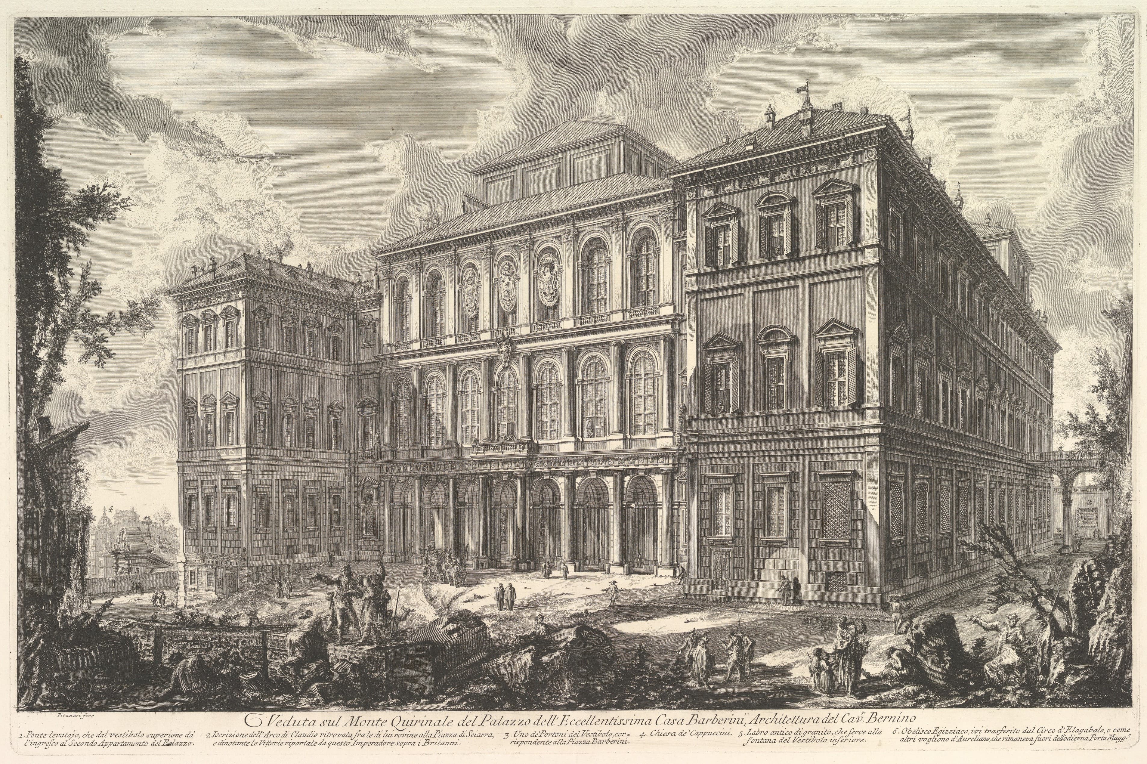 The Palazzo Barberini